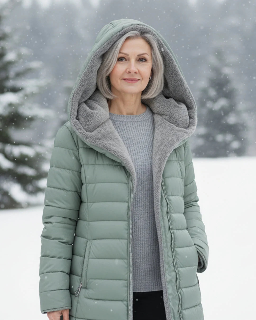 Olivia | Abrigo De Invierno Acolchado