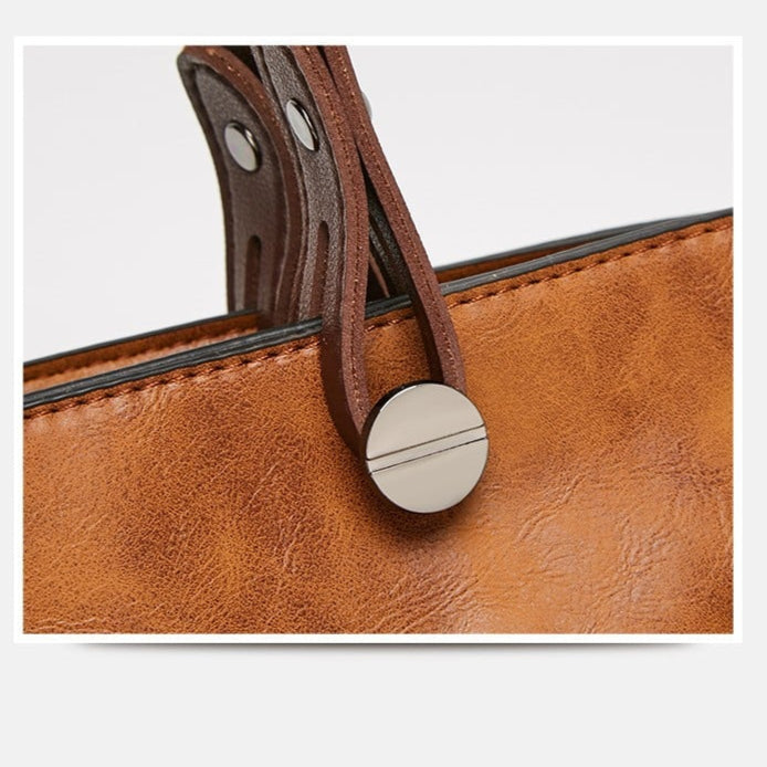 Britney - Elegante De Piel Hombro Bolso