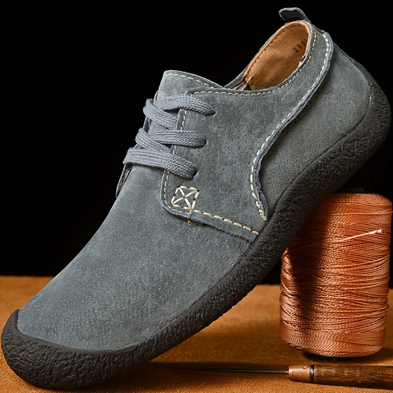 Boyce - Zapatos De Ante Con Cordones Cuero
