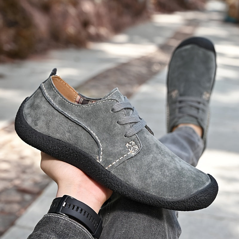 Boyce - Zapatos De Ante Con Cordones Cuero