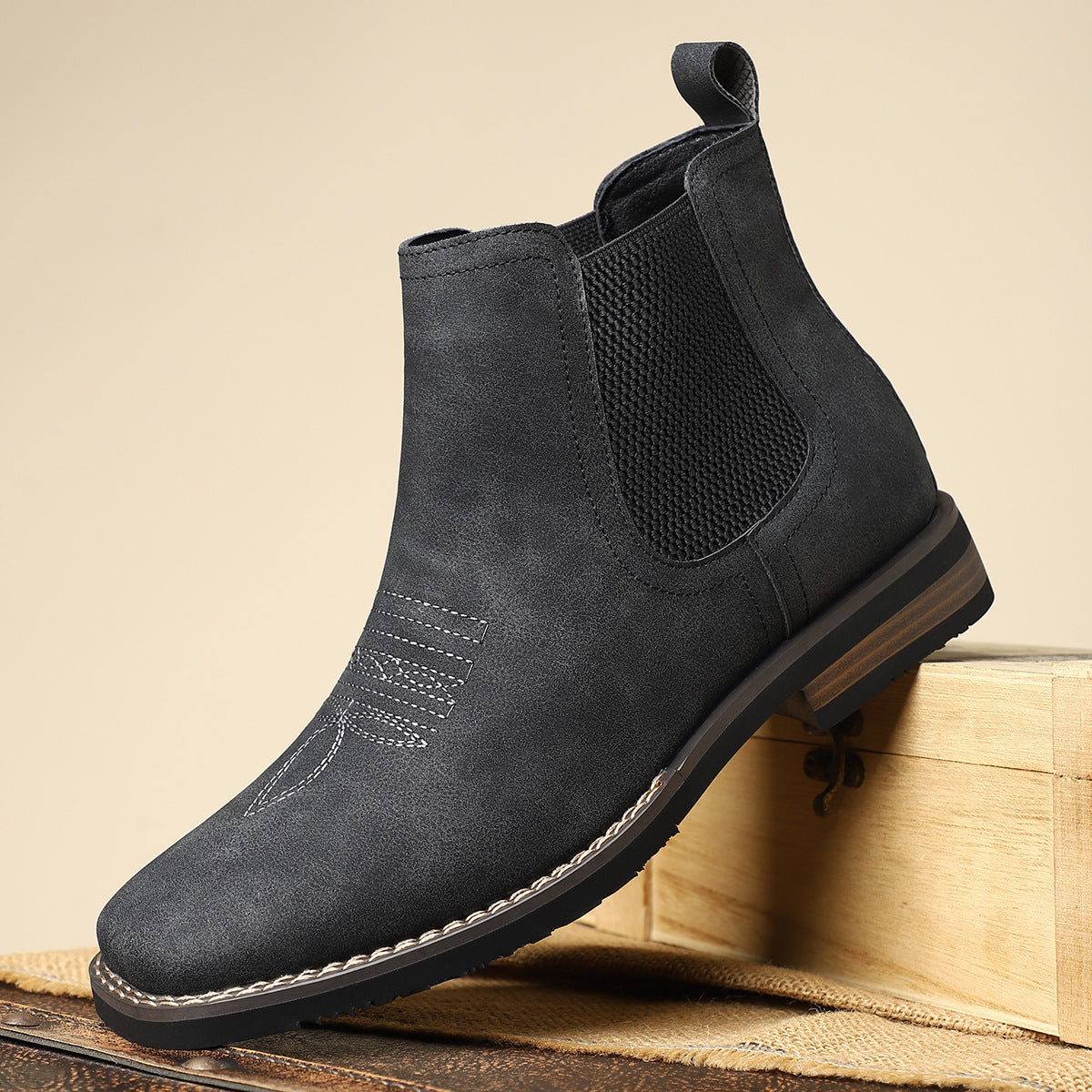 Henrik - Botas clásicas de piel para hombre