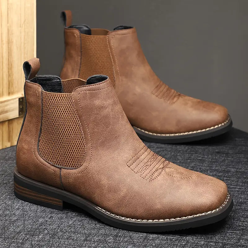 Henrik - Botas clásicas de piel para hombre