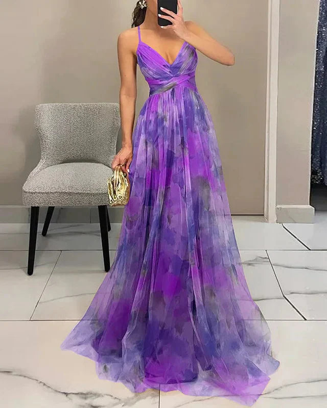 Martina™ | Vestido maxi floral encantador