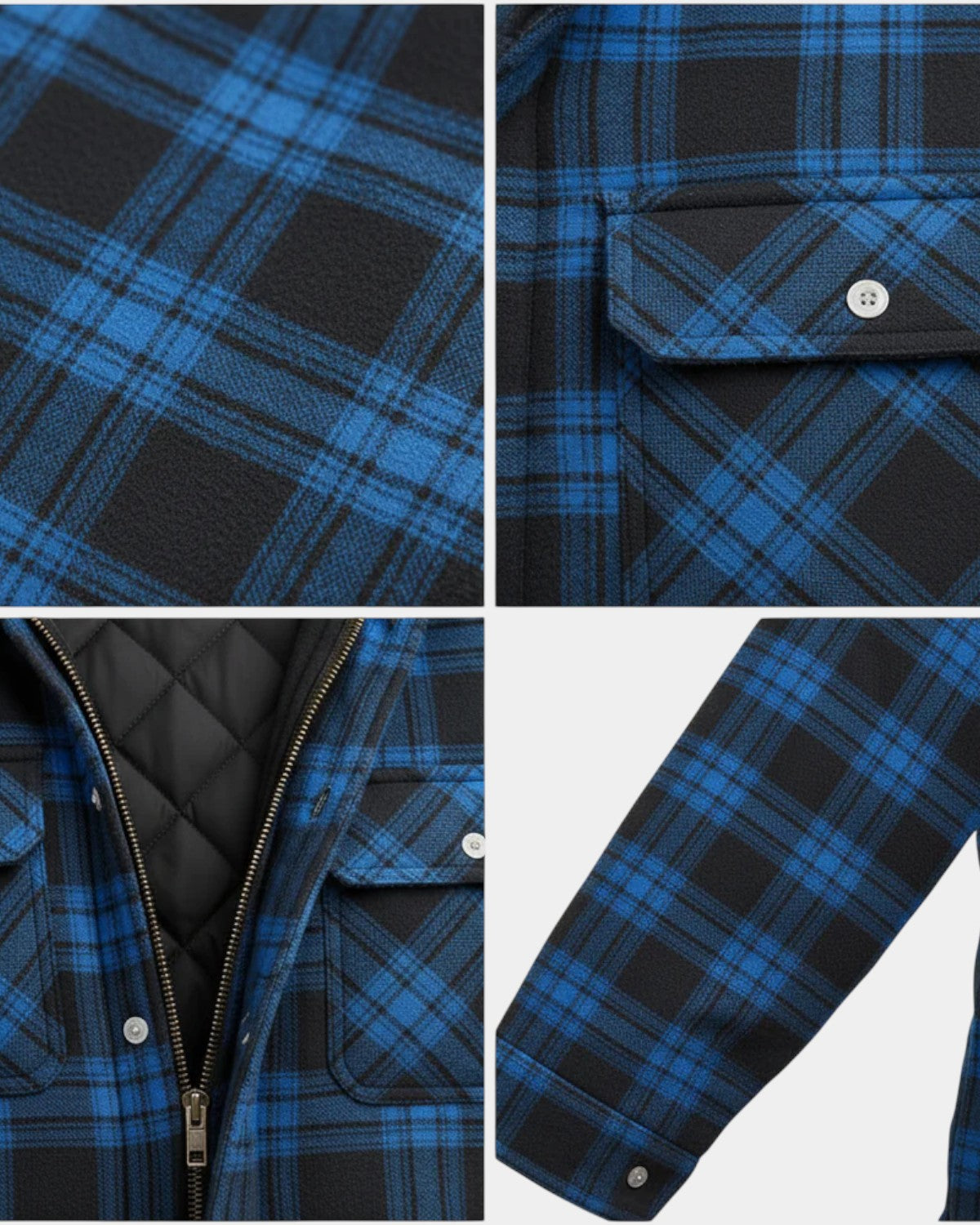 Gonzalo | Abrigo cálido de mezcla de lana premium