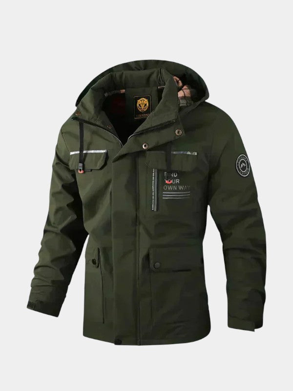 Aksel | Chaqueta Impermeable y Cortaviento