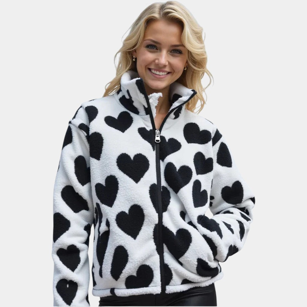 Katharina™ | Chaqueta reversible de corazones
