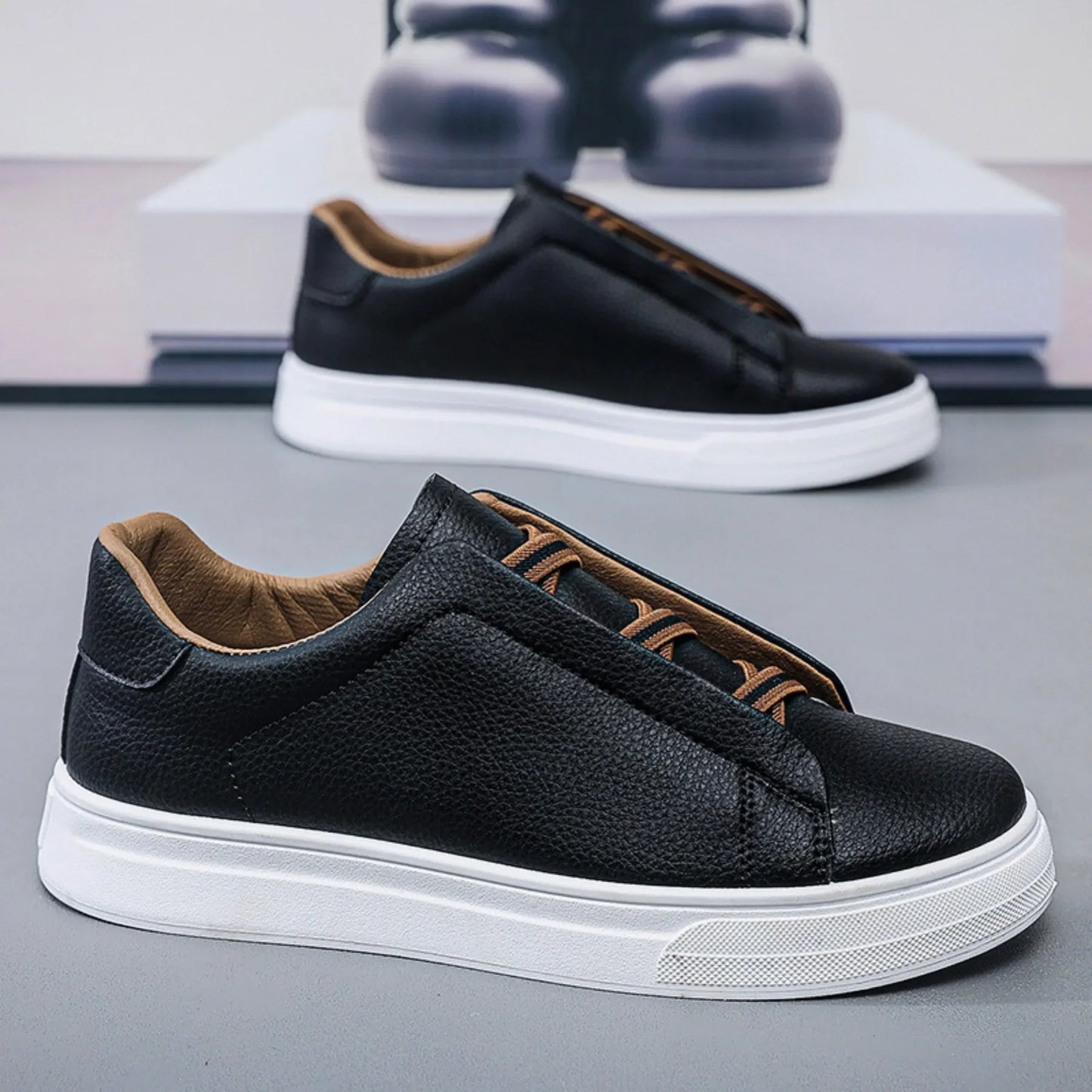 Mateo - Zapatillas de piel