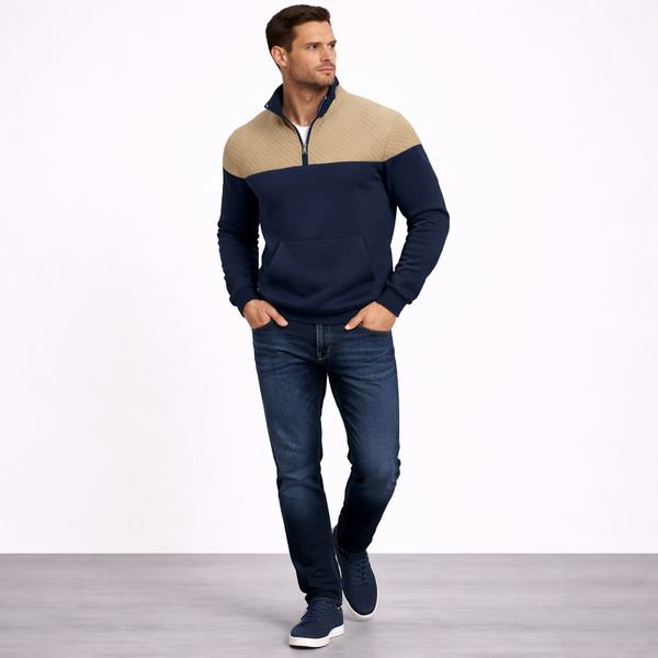 Martin | Suéter Houston De Algodón Bicolor