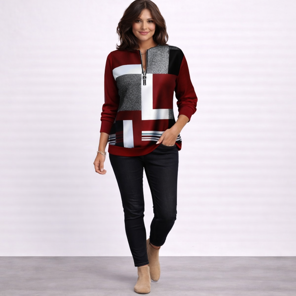 Zenovia - Sudadera Informal Y Elegante