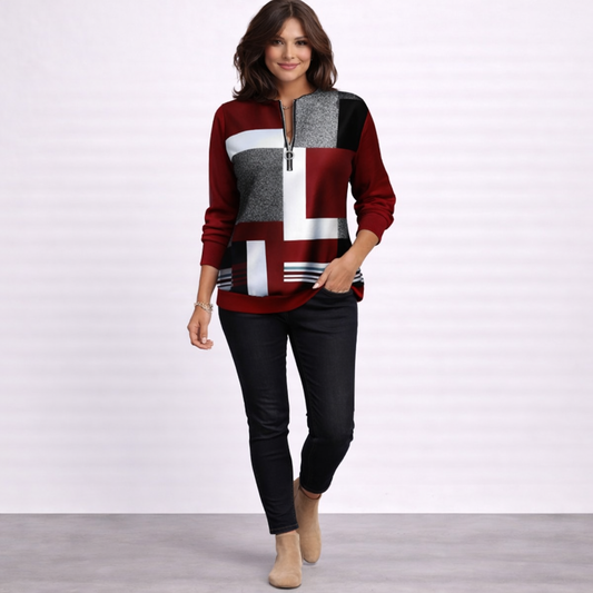 Zenovia - Sudadera Informal Y Elegante
