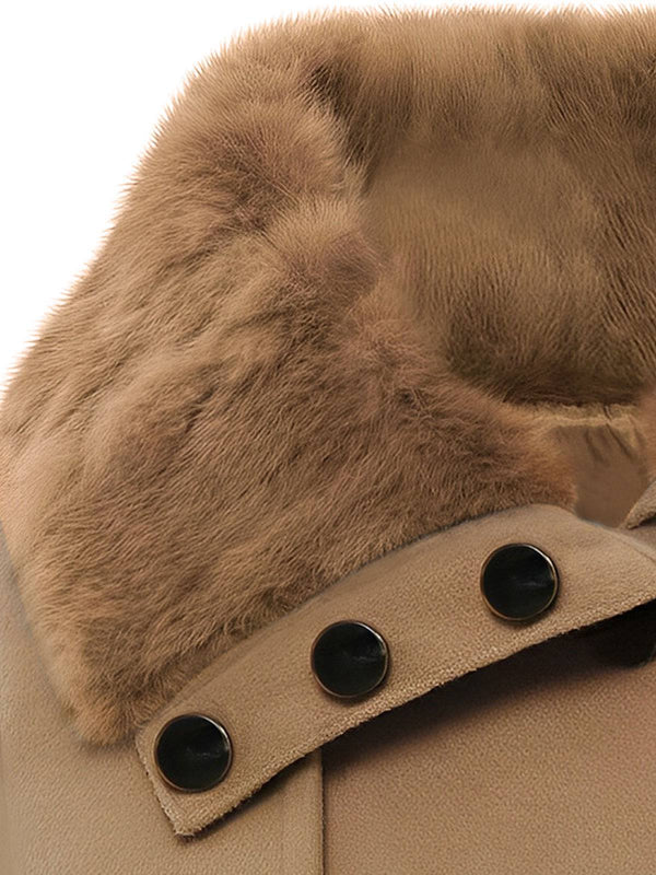 Naia | Abrigo De Invierno A Medida Con Cuello De Piel