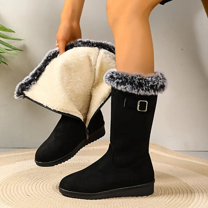 Morgane - Botas Altas Alto Tobillo Impermeables