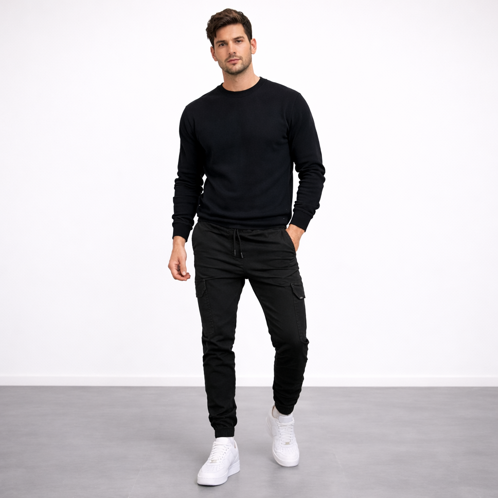 Adrián | Pantalón cargo stretch moderno
