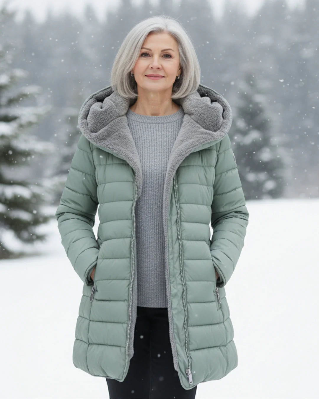 Olivia | Abrigo De Invierno Acolchado