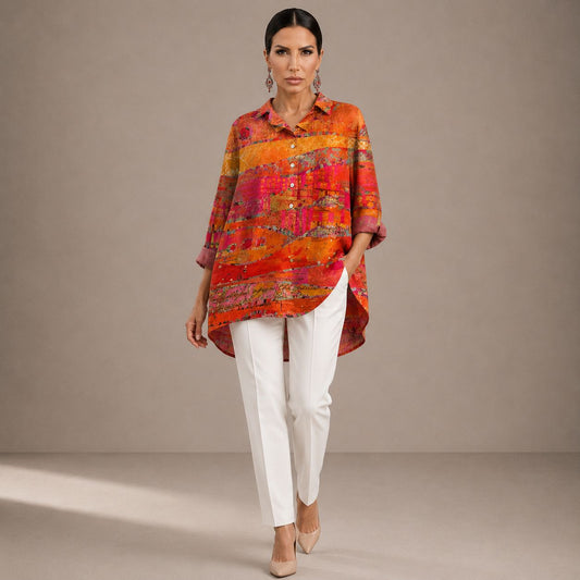 Catherine | Blusa elegante de verano