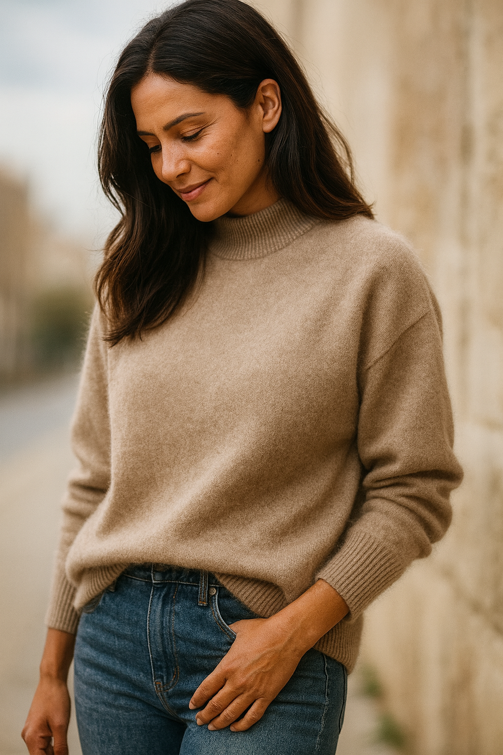 CACHEMIRA SUÉTER DE