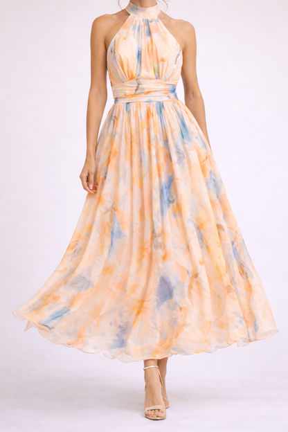 Valentina™ | Vestido halter elegante