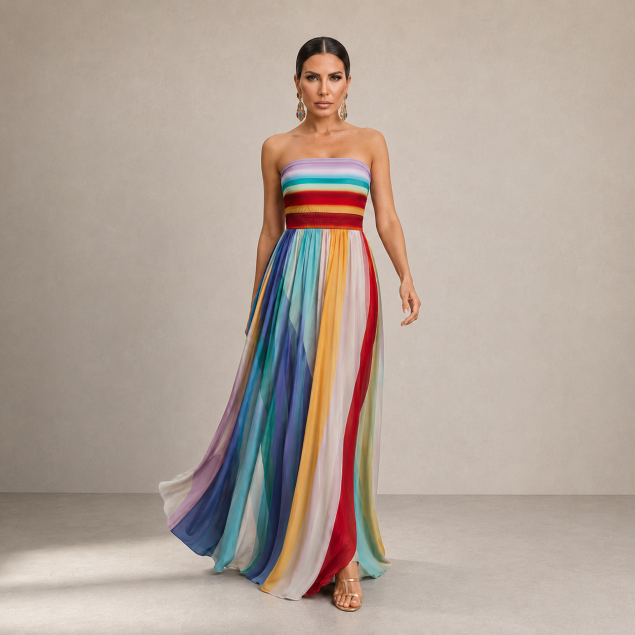 Karina™ | Vestido largo casual