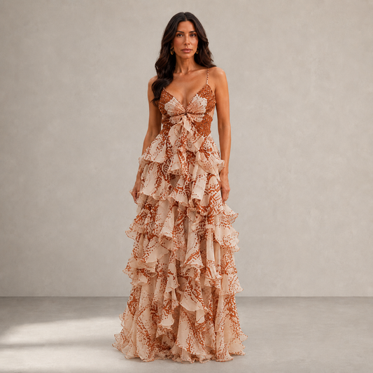 Lucia™ | Vestido con volantes