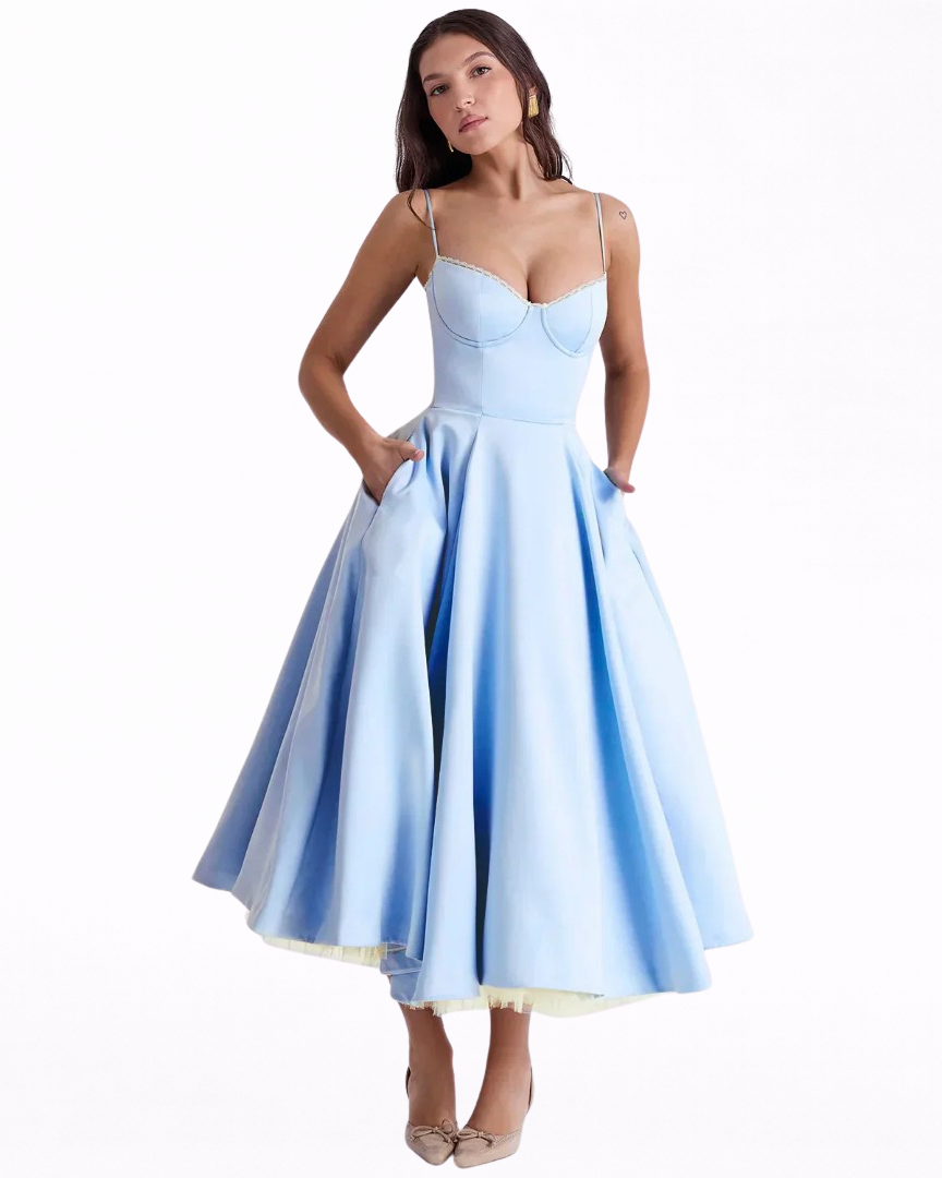 Camila™ | Vestido midi de lujo