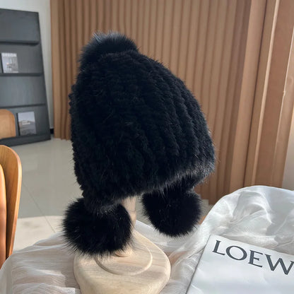 Isadora | PREMIUM Gorro De Piel De Visón