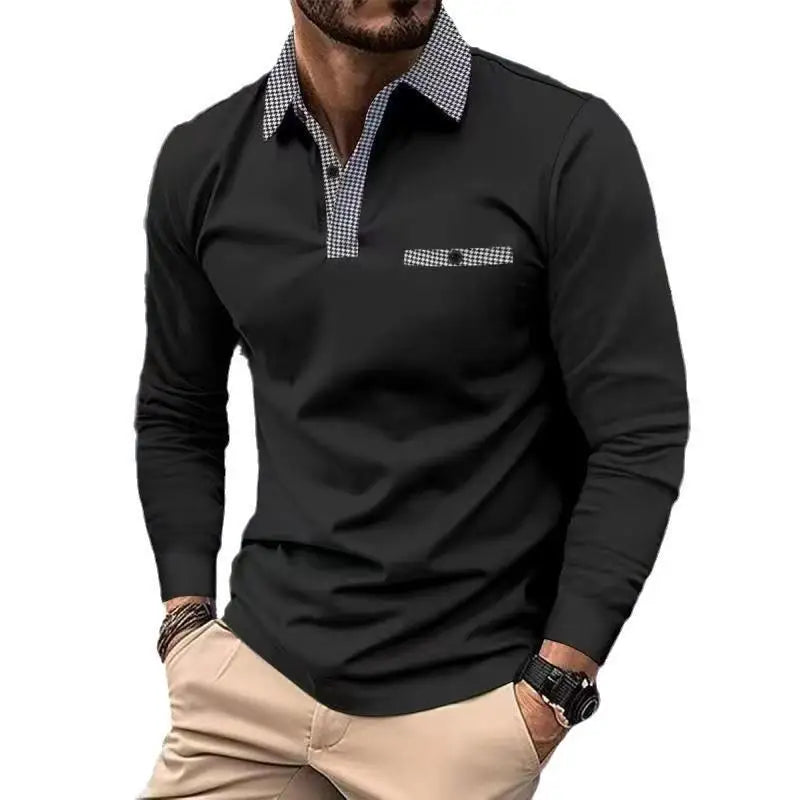 Anhal | Polo Elegante A Cuadros Para Hombre