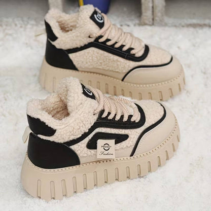 Selin - Botines De Forro Polar Cálidos Para El Invierno