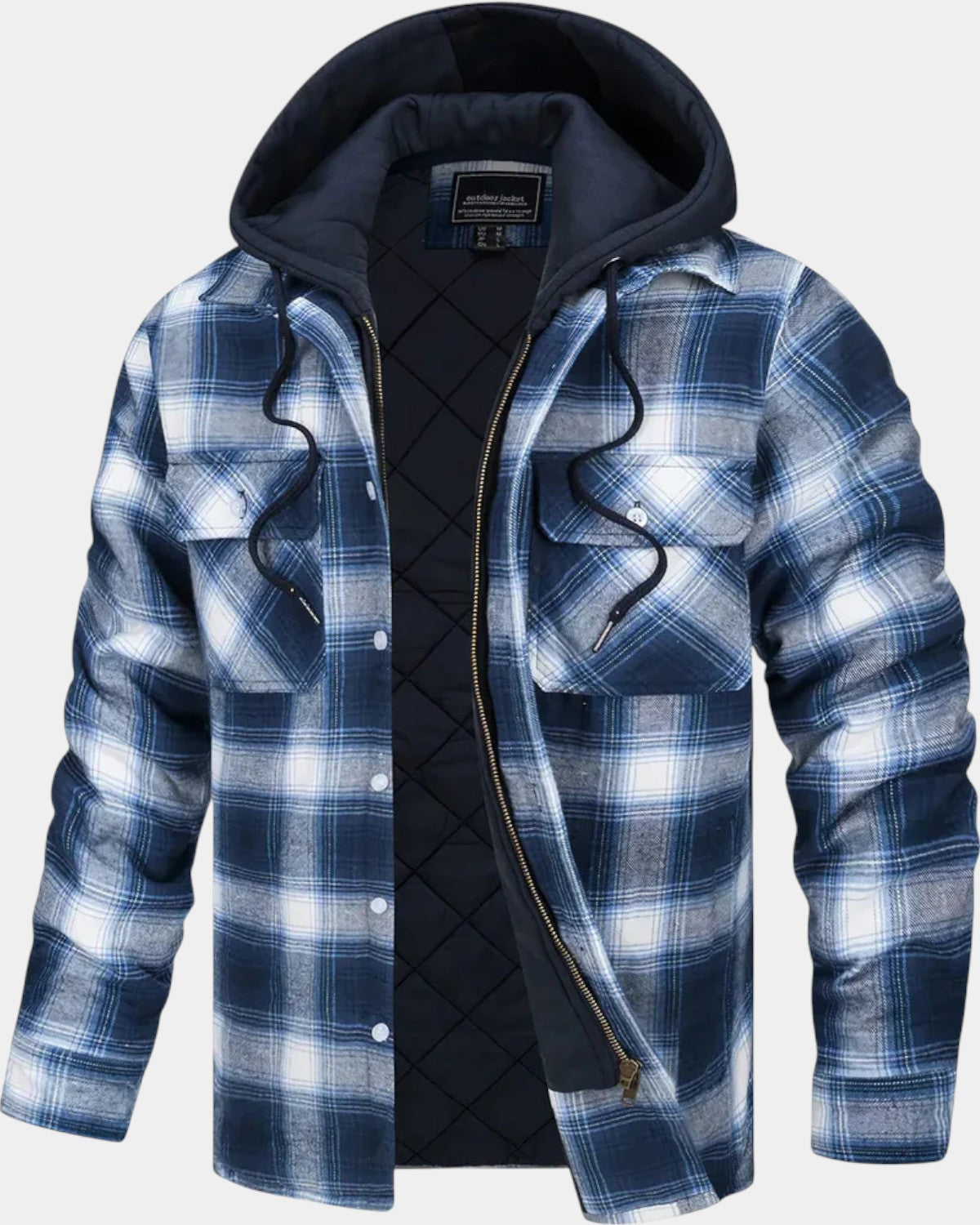 Gonzalo | Abrigo cálido de mezcla de lana premium