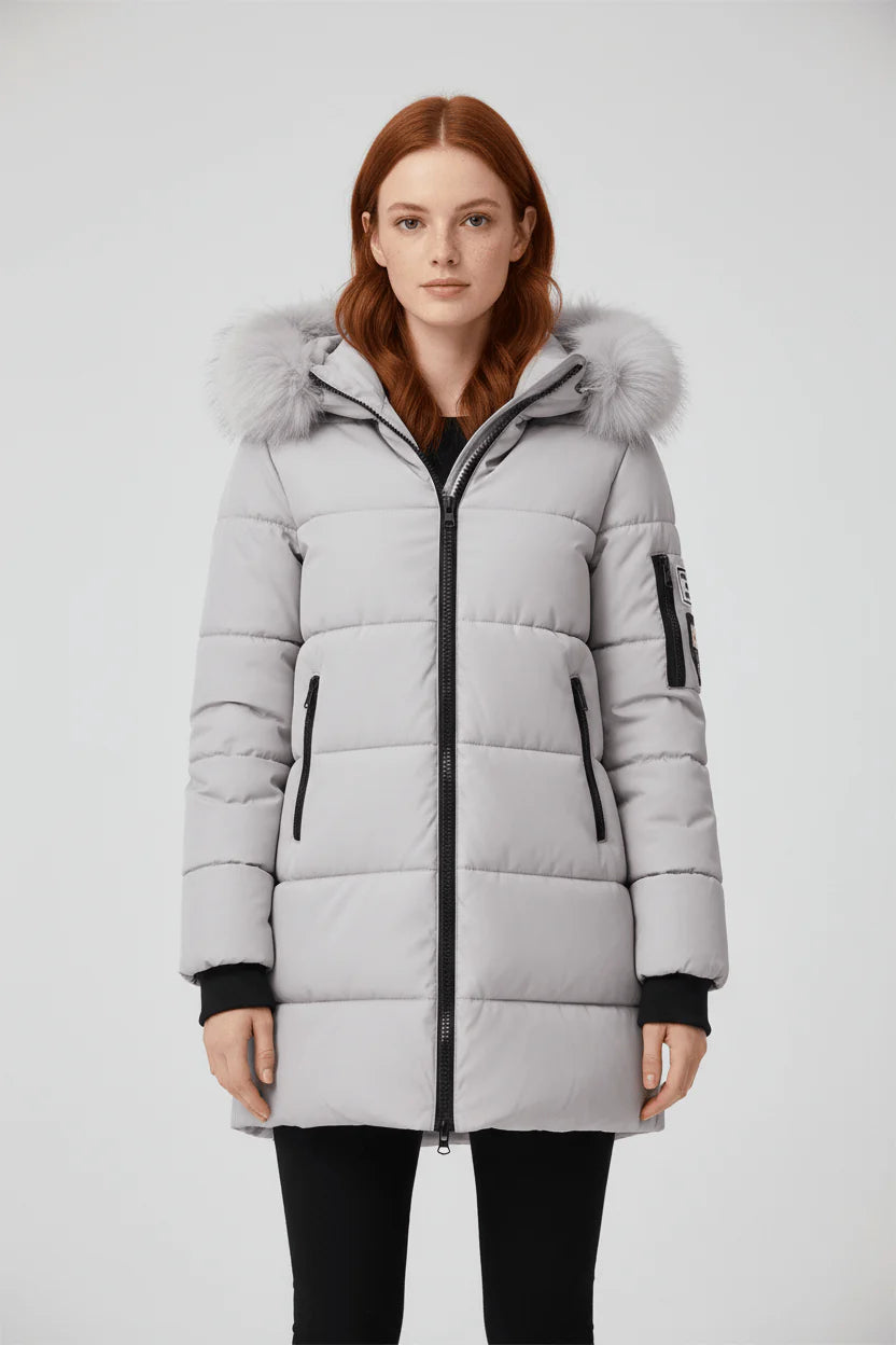 Riana - Abrigo acolchado de invierno