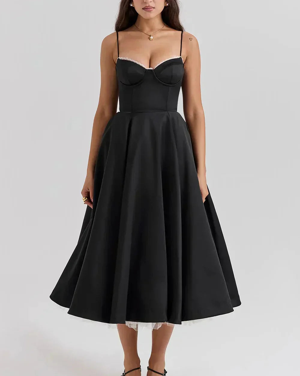 Camila™ | Vestido midi de lujo