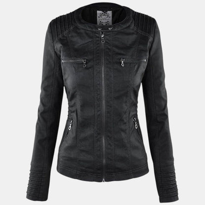 Monika - Chaqueta de cuero