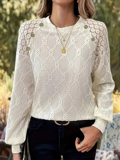 Livia - Blusa Estampada De Manga Larga