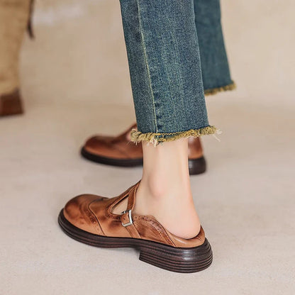 Verda - Zapatos Elegantes De Cuero