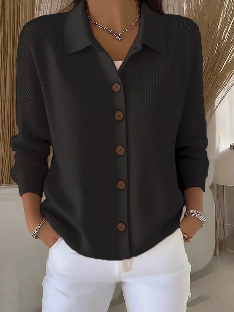 Mila | Cárdigan Clásico De Punto Con Botones