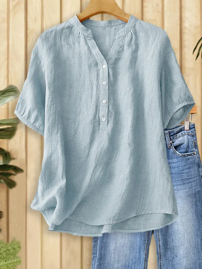 Nuriza | Blusa Con Cuello En V