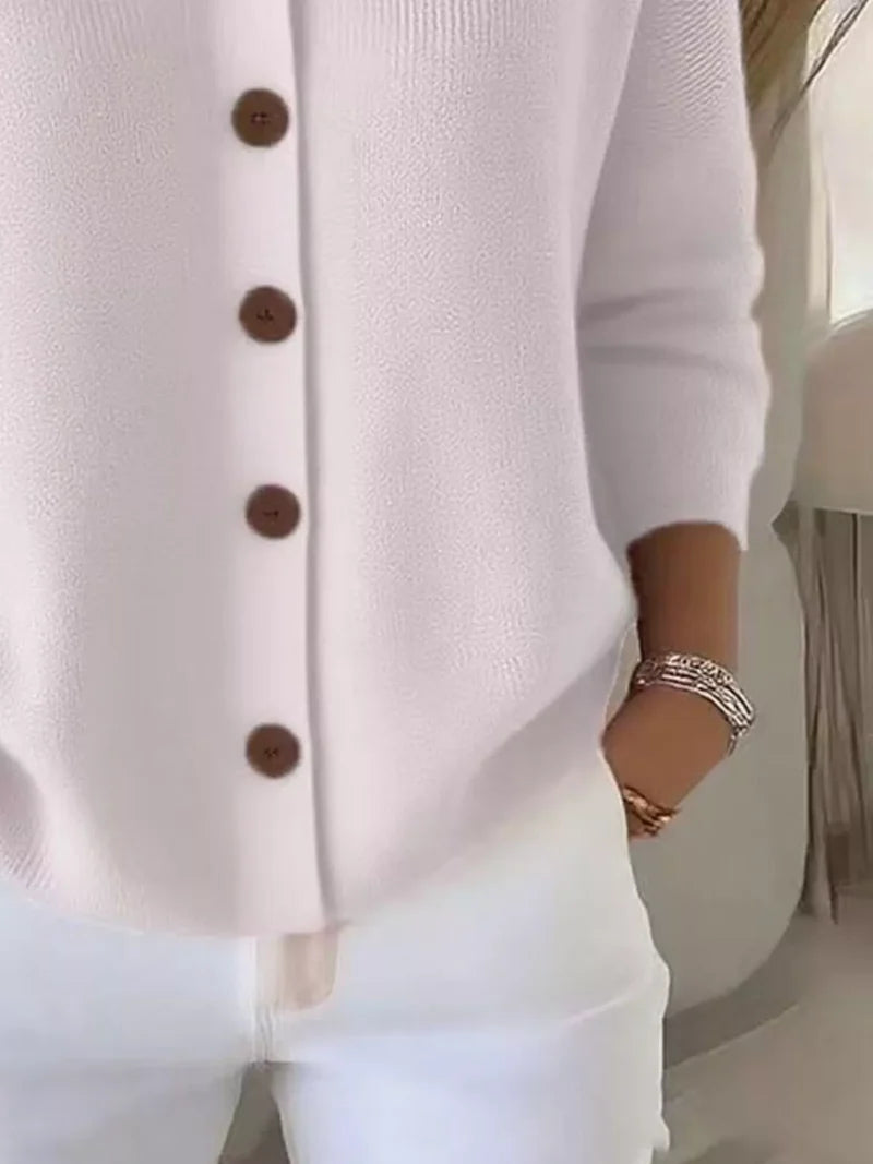 Mila | Cárdigan Clásico De Punto Con Botones