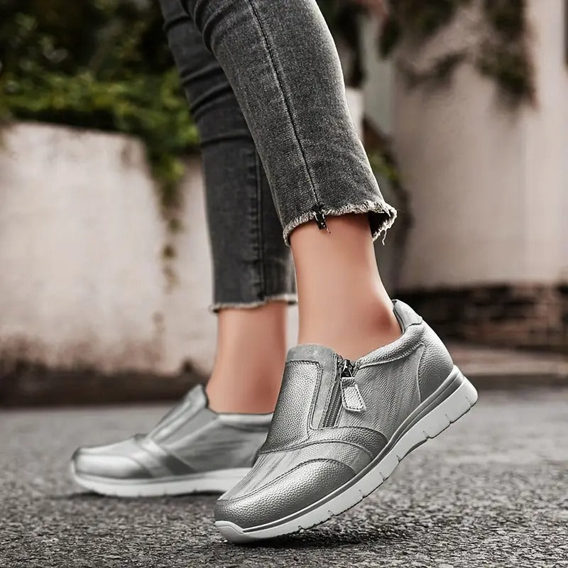 Ursina - Zapatos Ortopédicos Con Cremallera Lateral