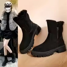 Emila | Elegancia cálida con las botas de invierno Floor