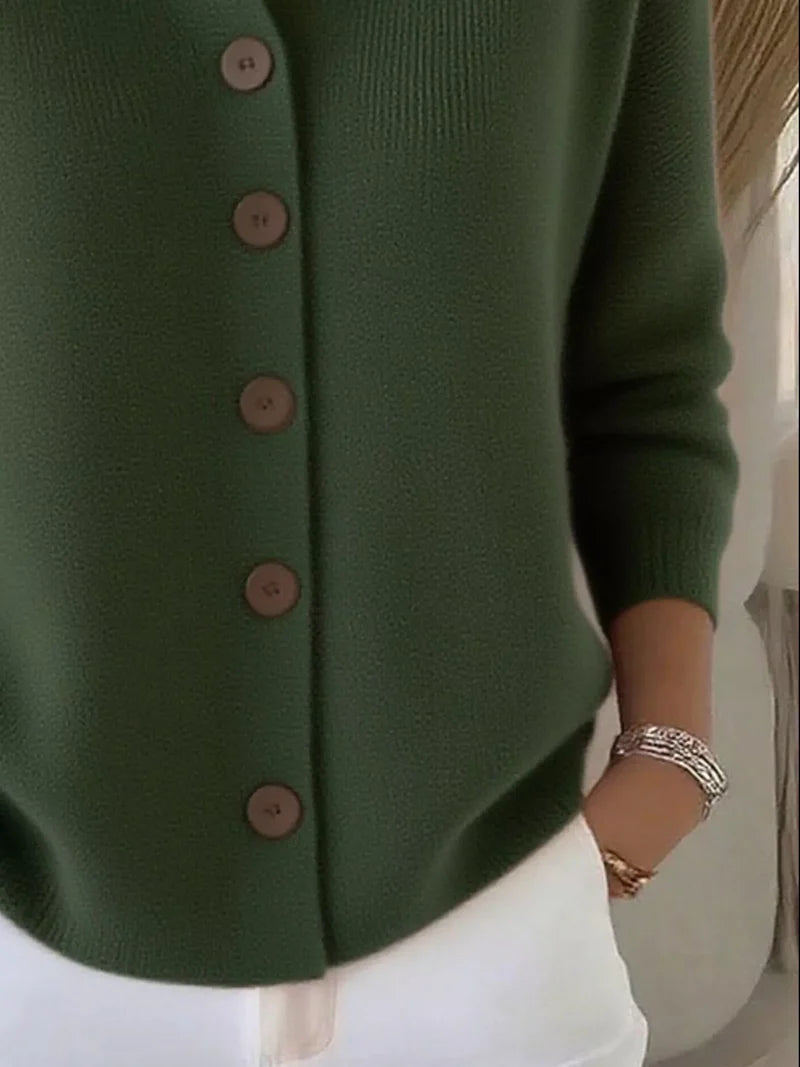 Mila | Cárdigan Clásico De Punto Con Botones