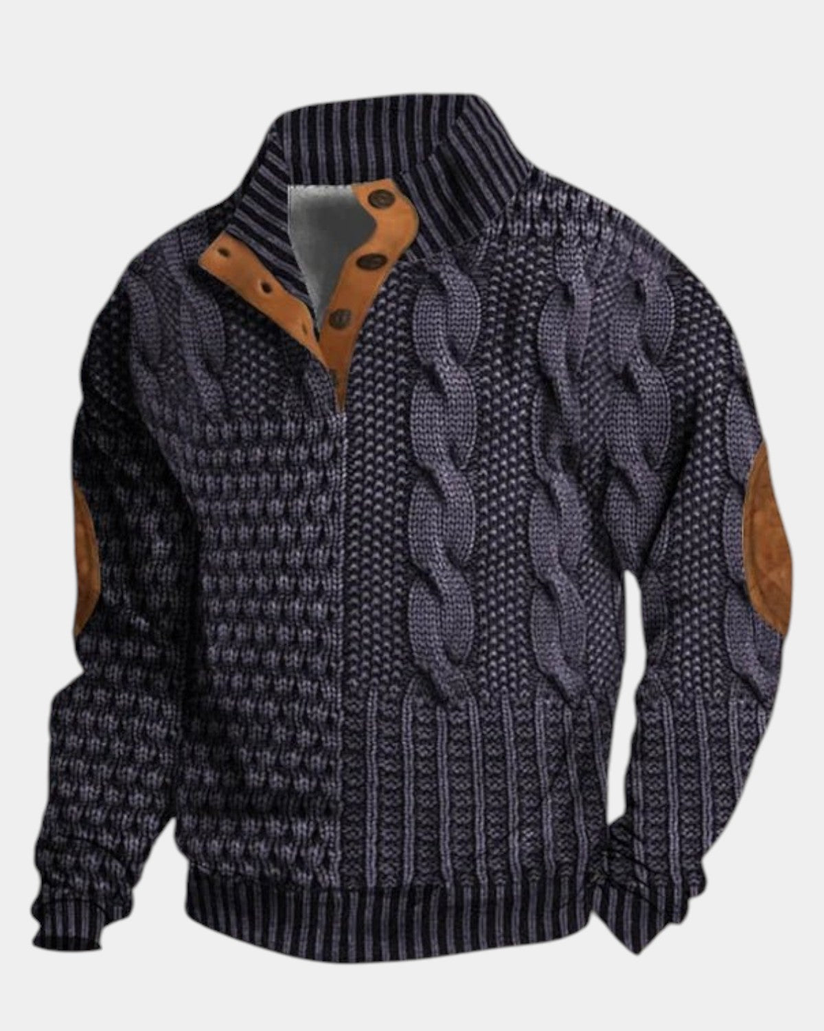 Sergio | Jersey de punto estampado