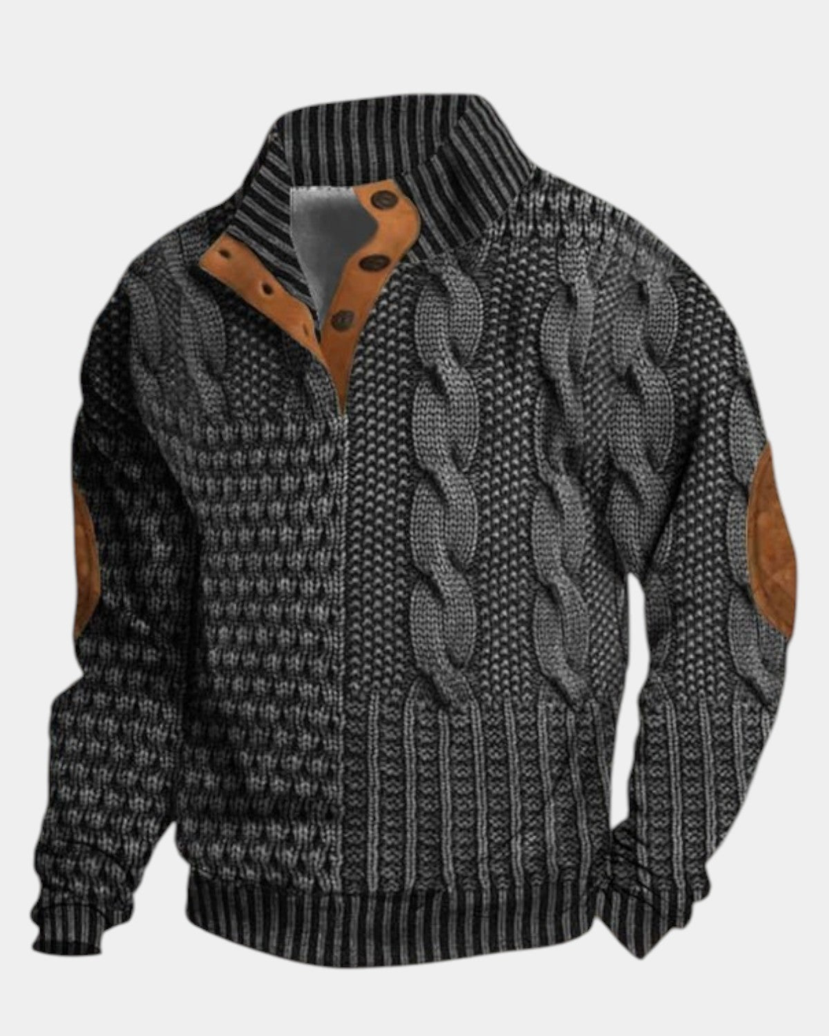 Sergio | Jersey de punto estampado