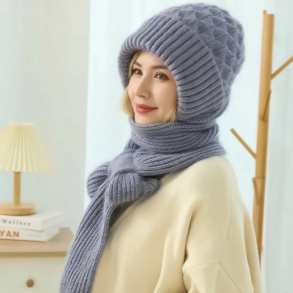Fleece | Gorro Y Bufanda Forrados Y A Prueba De Viento