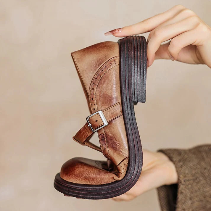 Verda - Zapatos Elegantes De Cuero
