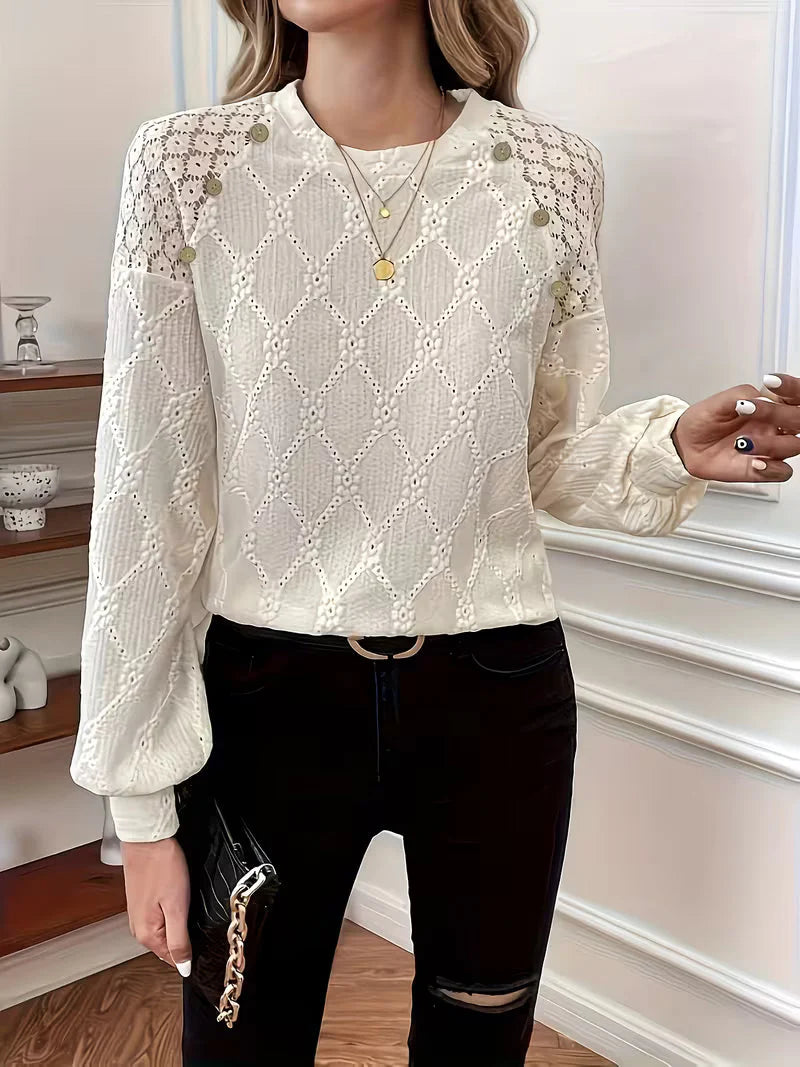 Livia - Blusa Estampada De Manga Larga